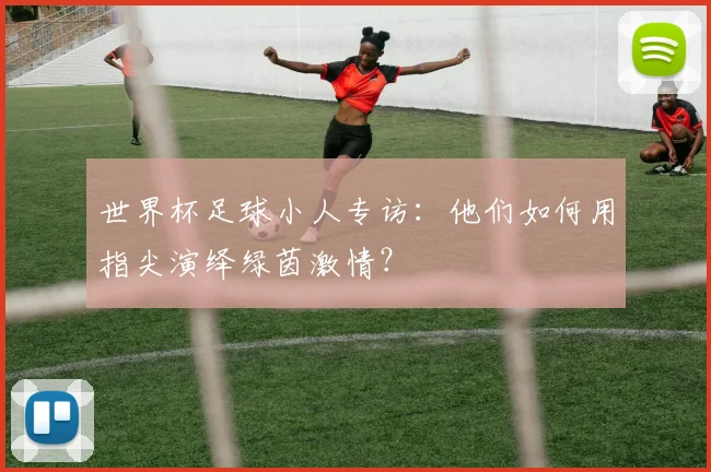 世界杯足球小人专访：他们如何用指尖演绎绿茵激情？