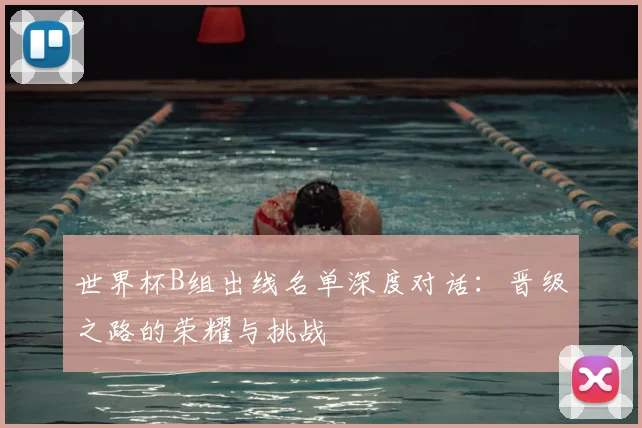 世界杯B组出线名单深度对话:晋级之路的荣耀与挑战