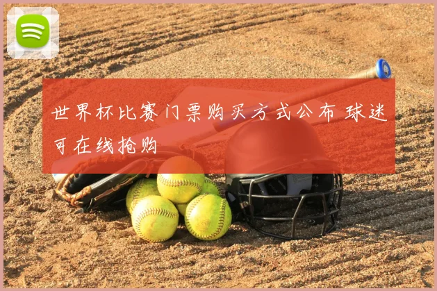 世界杯比赛门票购买方式公布 球迷可在线抢购